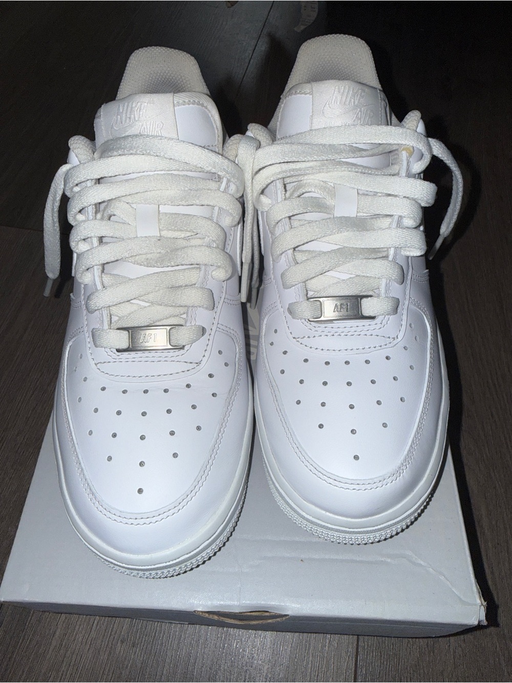Nike All-White Low Top Sneakers